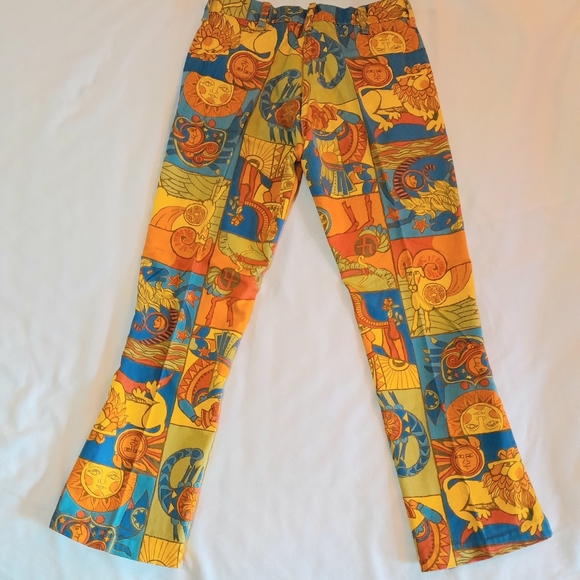 Handmade Vintage Jeans Boho Hippie - Picture 5 of 8